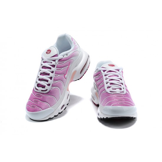 Air Max Plus Tn Women Sports Shoes Pink White CZ7931-100