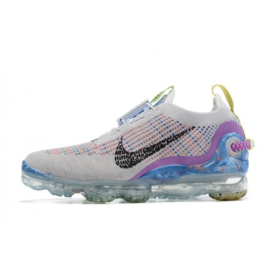 Air VaporMax 2020 Flyknit Women/Men Sports Shoes White Purple CJ6740-001