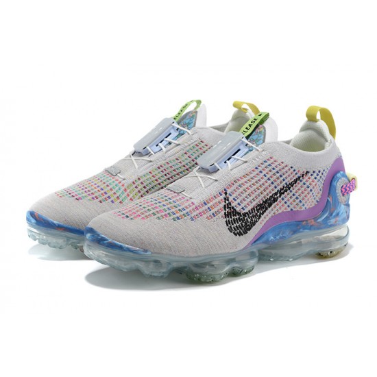 Air VaporMax 2020 Flyknit Women/Men Sports Shoes White Purple CJ6740-001