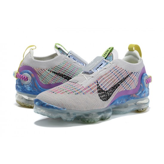 Air VaporMax 2020 Flyknit Women/Men Sports Shoes White Purple CJ6740-001