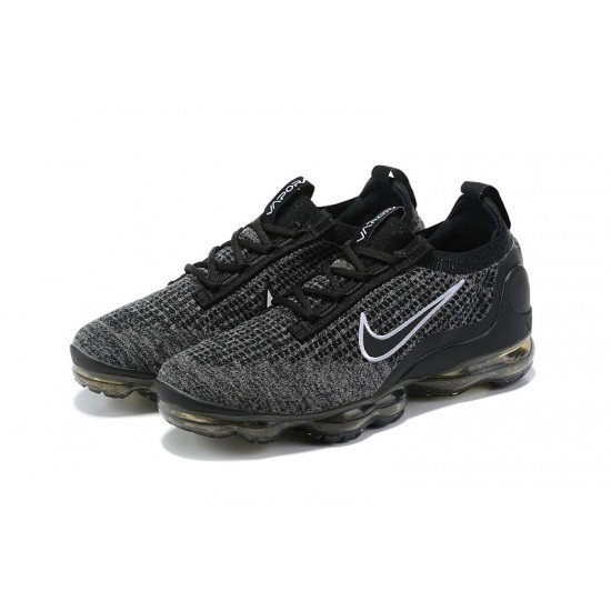 Air VaporMax 2021 Flyknit Women/Men Sports Shoes Black Grey DC9394-001