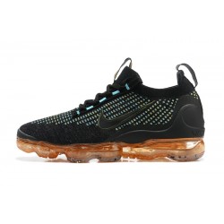 Air VaporMax 2021 Flyknit Women/Men Sports Shoes Black Orange