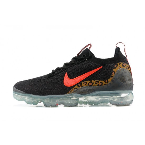 Air VaporMax 2021 Flyknit Women/Men Sports Shoes Black Red