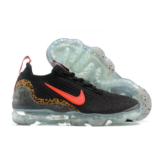 Air VaporMax 2021 Flyknit Women/Men Sports Shoes Black Red