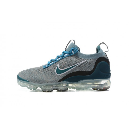 Air VaporMax 2021 Flyknit Women/Men Sports Shoes Blue Grey DC9394-400