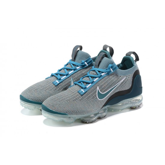 Air VaporMax 2021 Flyknit Women/Men Sports Shoes Blue Grey DC9394-400