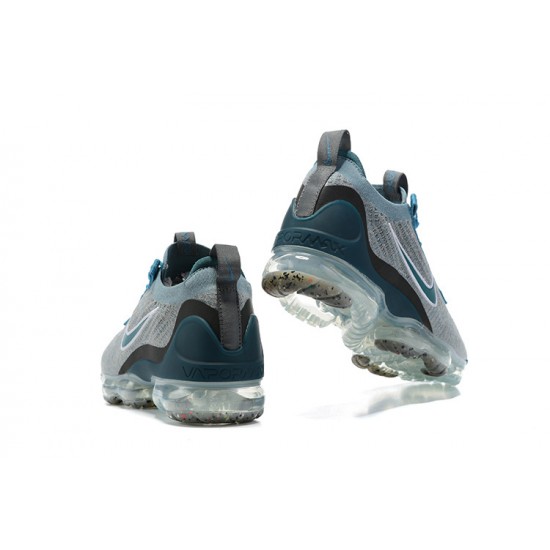 Air VaporMax 2021 Flyknit Women/Men Sports Shoes Blue Grey DC9394-400