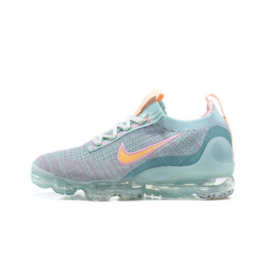 Air VaporMax 2021 Flyknit Women/Men Sports Shoes Green Pink DH4088-300