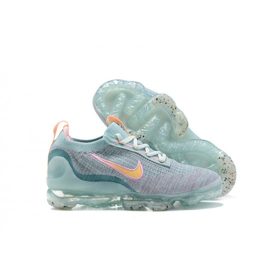 Air VaporMax 2021 Flyknit Women/Men Sports Shoes Green Pink DH4088-300