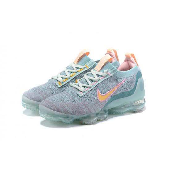 Air VaporMax 2021 Flyknit Women/Men Sports Shoes Green Pink DH4088-300