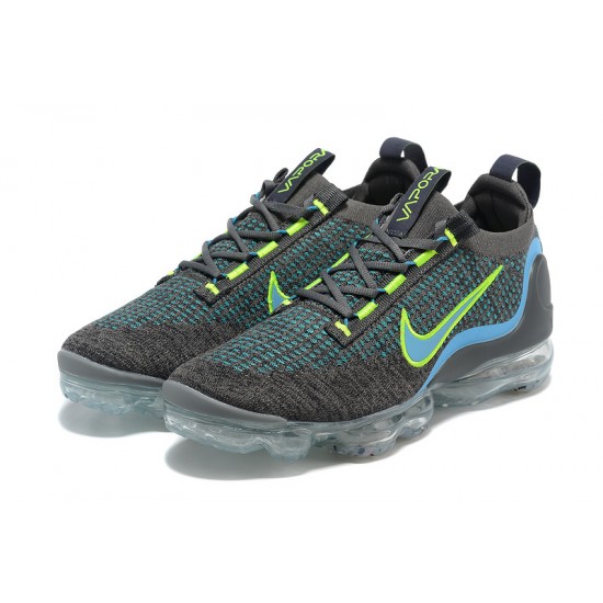 Air VaporMax 2021 Flyknit Women/Men Sports Shoes Grey Blue DB1550-001