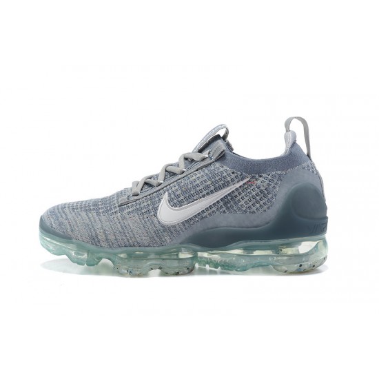 Air VaporMax 2021 Flyknit Women/Men Sports Shoes Grey Blue DH4084-400