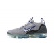 Air VaporMax 2021 Flyknit Women/Men Sports Shoes Grey Blue