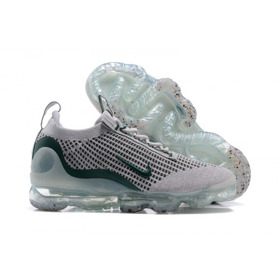 Air VaporMax 2021 Flyknit Women/Men Sports Shoes Grey Green DN3074-001