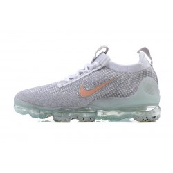 Air VaporMax 2021 Flyknit Women/Men Sports Shoes Grey Orange DH4090-002