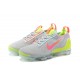 Air VaporMax 2021 Flyknit Women/Men Sports Shoes Grey Pink DH4088-002