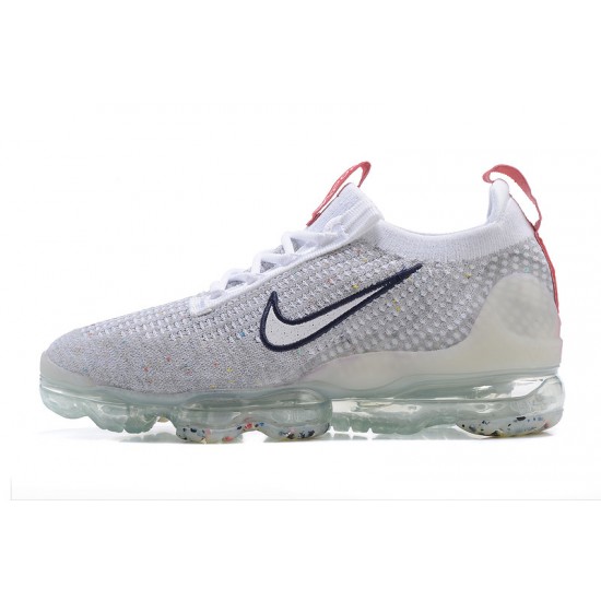 Air VaporMax 2021 Flyknit Women/Men Sports Shoes Grey Red DB1550-003