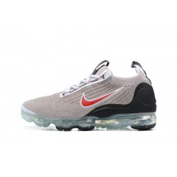 Air VaporMax 2021 Flyknit Women/Men Sports Shoes Grey Red DH4085-003