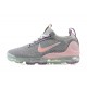 Air VaporMax 2021 Flyknit Women/Men Sports Shoes Grey and Pink