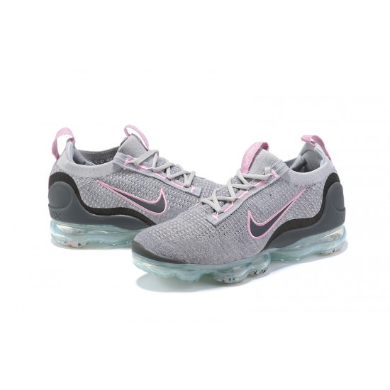 Air VaporMax 2021 Flyknit Women/Men Sports Shoes Pink Grey DB1550-004