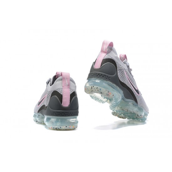 Air VaporMax 2021 Flyknit Women/Men Sports Shoes Pink Grey DB1550-004