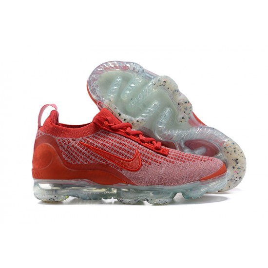 Air VaporMax 2021 Flyknit Women/Men Sports Shoes Red DC4112-800