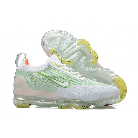 Air VaporMax 2021 Flyknit Women/Men Sports Shoes White Green FD0871-100 