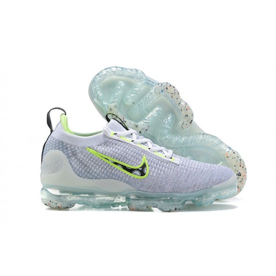 Air VaporMax 2021 Flyknit Women/Men Sports Shoes White Grey DB1550-005 