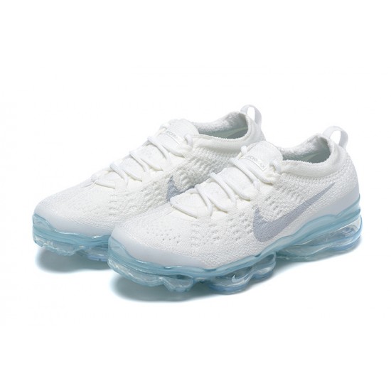 Air VaporMax 2023 Flyknit Women/Men Sports Shoes Pure Platinum White Blue DV1678-002