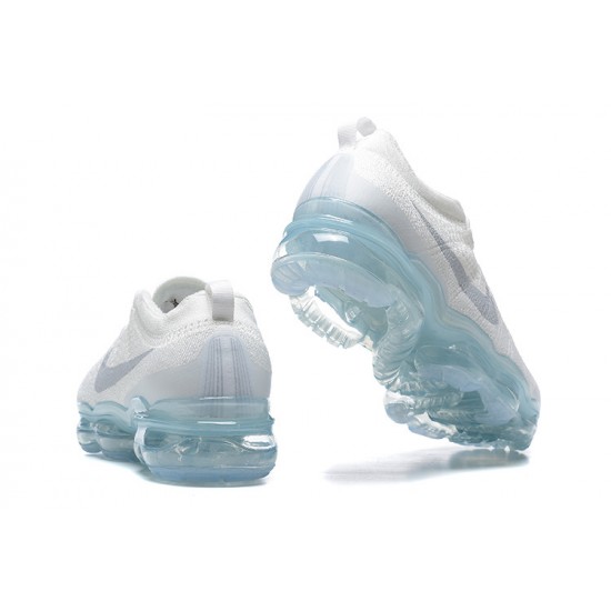 Air VaporMax 2023 Flyknit Women/Men Sports Shoes Pure Platinum White Blue DV1678-002