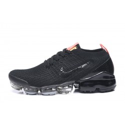 Air VaporMax Flyknit 3 Women/Men Sports Shoes Black Orange