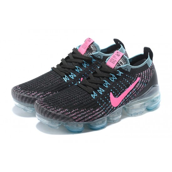 Air VaporMax Flyknit 3 Women/Men Sports Shoes Black Pink AJ5910-101