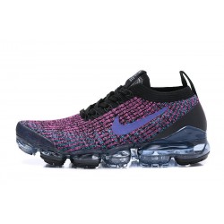 Air VaporMax Flyknit 3 Women/Men Sports Shoes Black Purple AJ6900-009