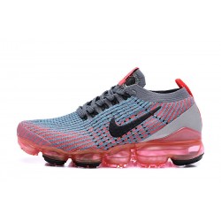 Air VaporMax Flyknit 3 Women/Men Sports Shoes Grey Red AJ6900-601