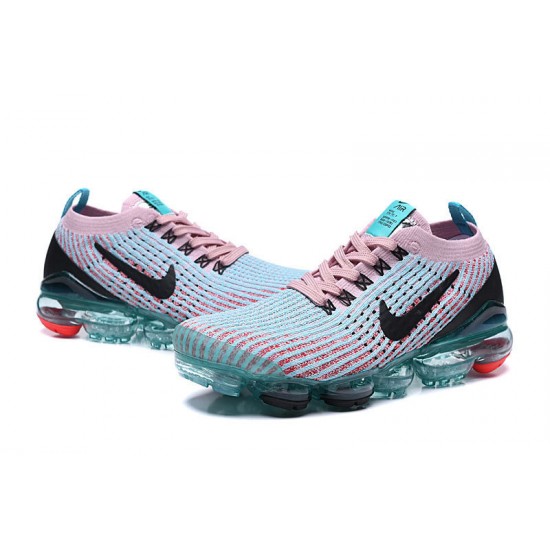 Air VaporMax Flyknit 3 Women/Men Sports Shoes Pink Black AJ6900-401