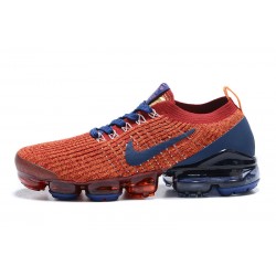 Air VaporMax Flyknit 3 Women/Men Sports Shoes Red Blue AJ6900-600