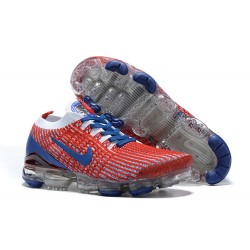 Air VaporMax Flyknit 3 Women/Men Sports Shoes Red Blue CW5585-100