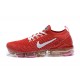 Air VaporMax Flyknit 3 Women/Men Sports Shoes Red White CU4756-600