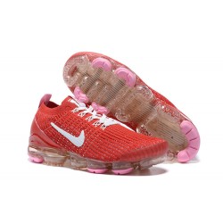 Air VaporMax Flyknit 3 Women/Men Sports Shoes Red White CU4756-600