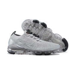 Air VaporMax Flyknit 3 Women/Men Sports Shoes Silver Grey AJ6900-101