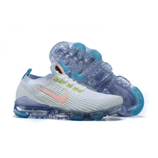 Air VaporMax Flyknit 3 Women/Men Sports Shoes White Blue AJ6900-003