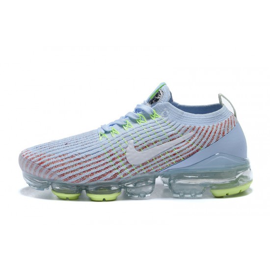 Air VaporMax Flyknit 3 Women/Men Sports Shoes White Blue AJ6910-200