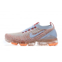 Air VaporMax Flyknit 3 Women/Men Sports Shoes White Orange AJ6910-400