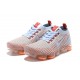 Air VaporMax Flyknit 3 Women/Men Sports Shoes White Orange AJ6910-400