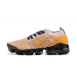 Air VaporMax Flyknit 3 Women/Men Sports Shoes Yellow Purple AJ6900-222