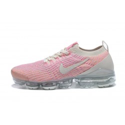 Air VaporMax Flyknit 3 Women Sports Shoes Pink White AJ6910-008