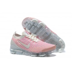 Air VaporMax Flyknit 3 Women Sports Shoes Pink White AJ6910-008