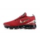 Air VaporMax Flyknit 3 Women Sports Shoes Red Black CT1274 -600