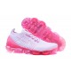 Air VaporMax Flyknit 3 Women Sports Shoes White Pink AJ6910-005