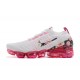 Air VaporMax Flyknit 3 Women Sports Shoes White Pink AJ6910-601